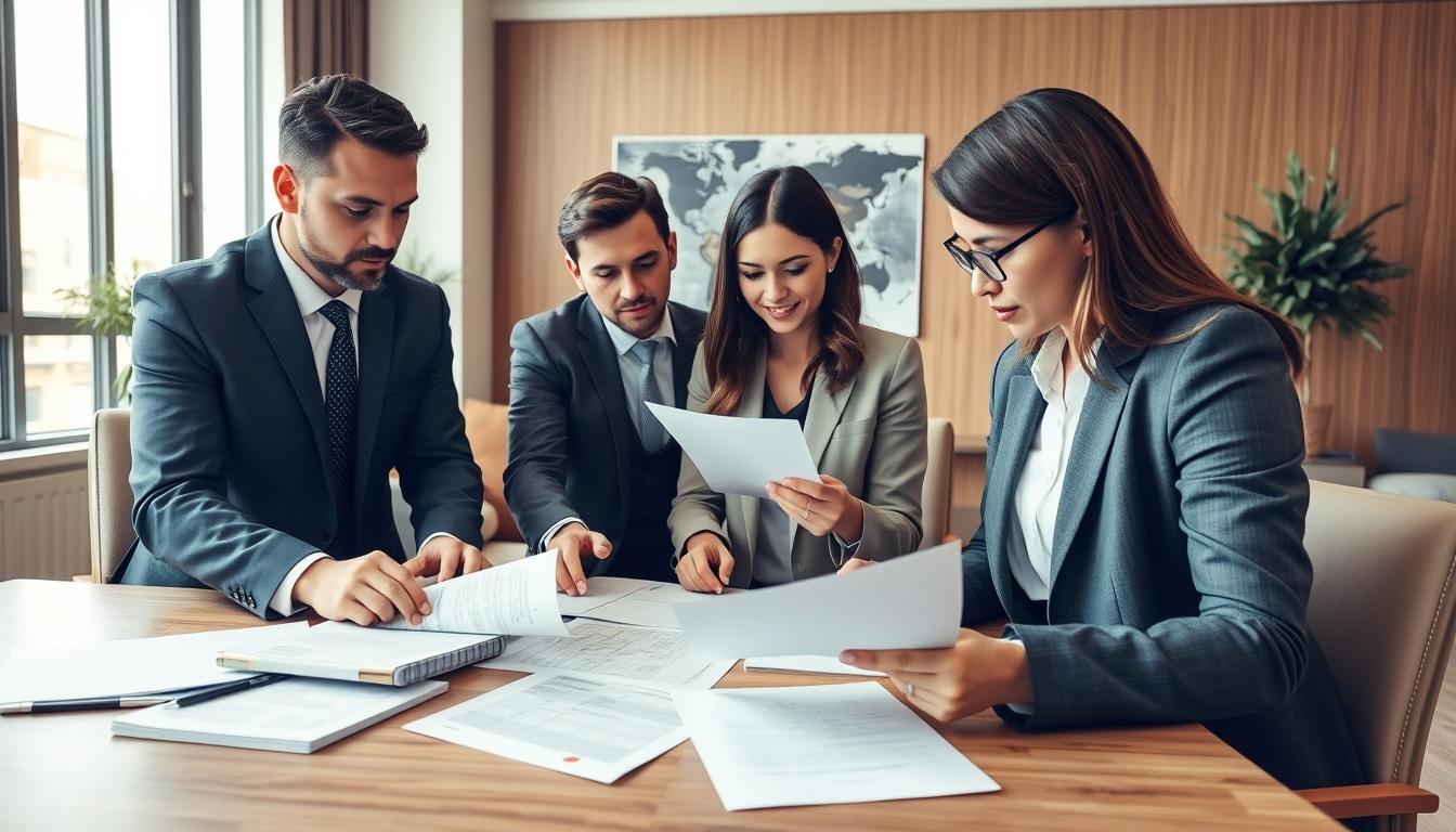 Property settlement documents and transfer review